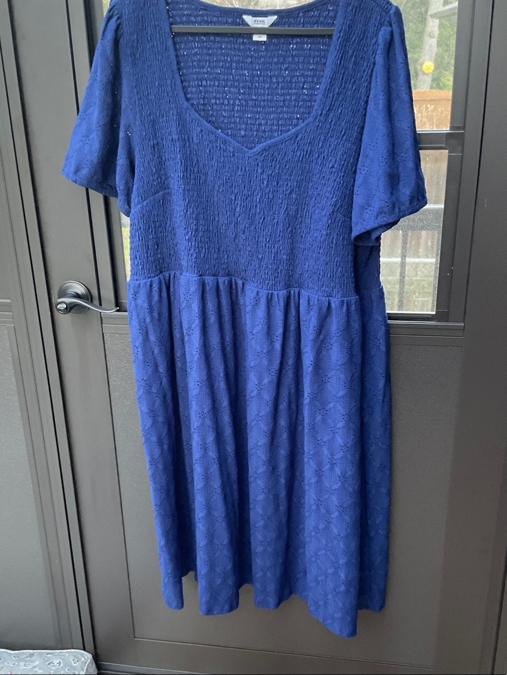 Penningtons Navy Blue Midi Dress